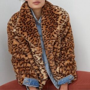 Nᴡᴛ Aɴᴛʜʀᴏᴘᴏʟᴏɢɪᴇ Lᴇᴏᴘᴀʀᴅ Fᴀᴜx Fᴜʀ Jᴀᴄᴋᴇᴛ